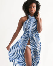 Load image into Gallery viewer, Layered Plams Swim Cover Up