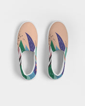 Load image into Gallery viewer, SMF Abstract Feminine Slip-On Canvas Shoe