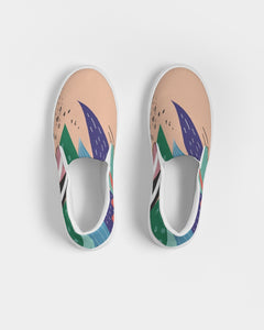SMF Abstract Feminine Slip-On Canvas Shoe