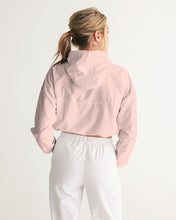 Load image into Gallery viewer, Blush Pastel Women&#39;s Cropped Windbreaker
