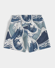 Load image into Gallery viewer, SMF Waves Pattern Masculine Swim Trunk