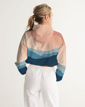 Load image into Gallery viewer, Sunrise Women's Cropped Windbreaker