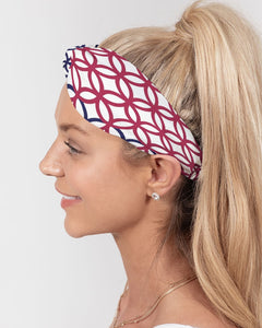 Sakura Twist Knot Headband Set