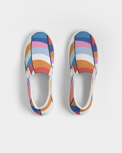 SMF Rainbow Feminine Slip-On Canvas Shoe