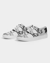 Load image into Gallery viewer, SMF Retro Comic Feminine Lace Up Canvas Shoe