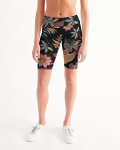 Blossom Women's Mid-Rise Bike Shorts