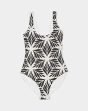 Load image into Gallery viewer, Leaf Geo Feminine One-Piece Swimsuit