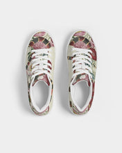 Load image into Gallery viewer, SMF Snake On Flowers Masculine Faux-Leather Sneaker