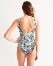 Load image into Gallery viewer, SMF Tropical Blues Feminine One-Piece Swimsuit
