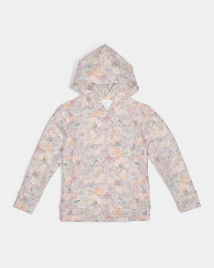 Soft Floral Kids Hoodie