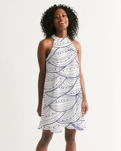 Load image into Gallery viewer, SMF Wring Feminine Halter Dress