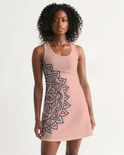 Load image into Gallery viewer, SMF Pop Elements On Pink Feminine Racerback Dress