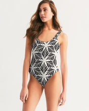 Load image into Gallery viewer, Leaf Geo Feminine One-Piece Swimsuit