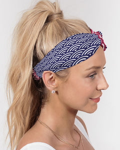Sakura Twist Knot Headband Set
