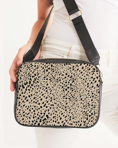 Cheetah Cream Crossbody Bag