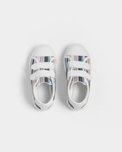 Load image into Gallery viewer, SMF Soft Beach Stripe Kids Velcro Sneaker