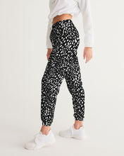 Load image into Gallery viewer, Cheetah black Women&#39;s Track Pants