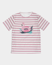Load image into Gallery viewer, Pink  Flowers Kids Tee