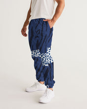 Load image into Gallery viewer, Blue Animal Fur Texture Masculine Track Pants
