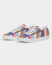 Load image into Gallery viewer, SMF Rainbow Feminine Faux-Leather Sneaker