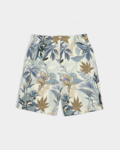 Load image into Gallery viewer, SMF Tropical Blues Masculine Youth Swim Trunk