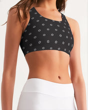 Load image into Gallery viewer, Snowflake Women&#39;s Seamless Sports Bra