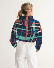Load image into Gallery viewer, Weave Women's Cropped Windbreaker