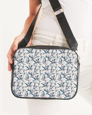 Painted Leaves Crossbody Bag