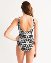 Load image into Gallery viewer, Leaf Geo Feminine One-Piece Swimsuit