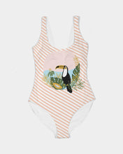 Load image into Gallery viewer, SMF Peach Flavor Feminine One-Piece Swimsuit