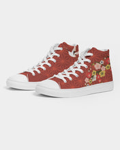 Load image into Gallery viewer, SMF Plum Blossom Masculine Hightop Canvas Shoe