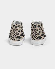 Load image into Gallery viewer, SMF Leopard Print Kids Hightop Canvas Sneakers