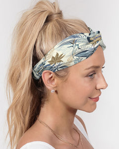 Tropical Birds Twist Knot Headband Set