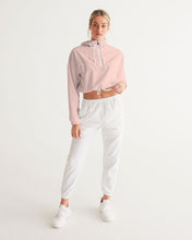 Load image into Gallery viewer, Blush Pastel Women&#39;s Cropped Windbreaker