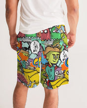 Load image into Gallery viewer, Crowded Street Masculine Jogger Shorts
