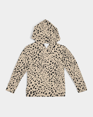 Leopard Cream Kids Hoodie