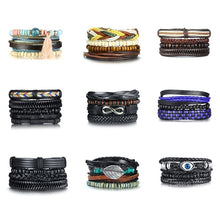 Load image into Gallery viewer, SMF 4pc Adjustable Bangle Bracelet Set