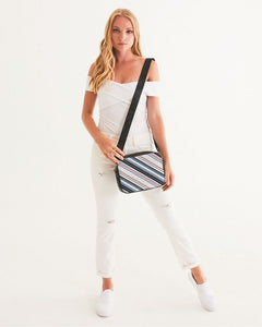 Soft Beach Stripe Crossbody Bag