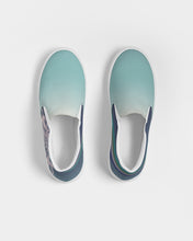 Load image into Gallery viewer, SMF Gradient Blues Slip-On Canvas Shoe