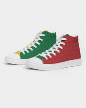 Load image into Gallery viewer, SMF Primary Color Feminine Hightop Canvas Shoe