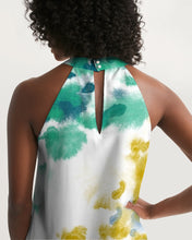 Load image into Gallery viewer, SMF Seaweed Feminine Halter Dress