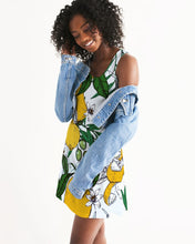Load image into Gallery viewer, SMF Lemon Olives Feminine Racerback Dress