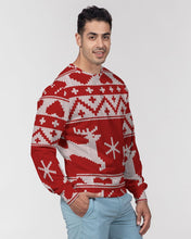 Load image into Gallery viewer, Cheerful Masculine Classic French Terry Crewneck Pullover