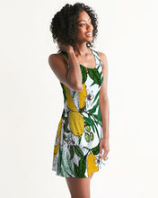 Load image into Gallery viewer, SMF Lemon Olives Feminine Racerback Dress