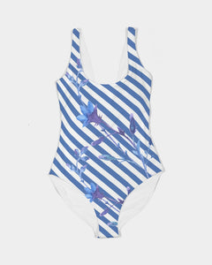SMF The Blue Sea Feminine One-Piece Swimsuit
