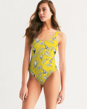 Load image into Gallery viewer, SMF Tropical Birds Feminine One-Piece Swimsuit