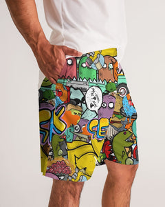 Crowded Street Masculine Jogger Shorts