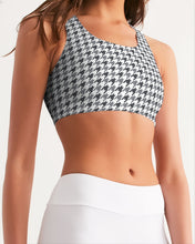 Load image into Gallery viewer, Classical Plaid Women&#39;s Seamless Sports Bra