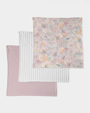 Floral Pastels Bandana Set