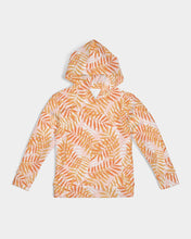 Load image into Gallery viewer, Orange Layered Palms Kids Hoodie